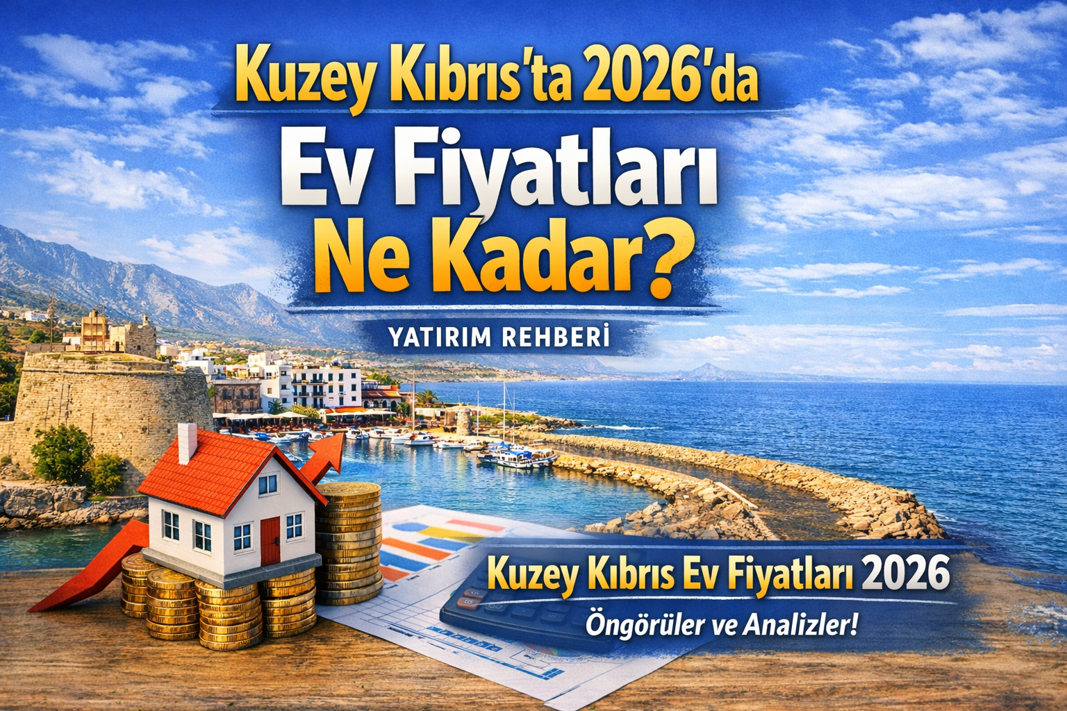 Kuzey Kıbrıs'ta 2026'da Ev Fiyatları Ne Kadar?