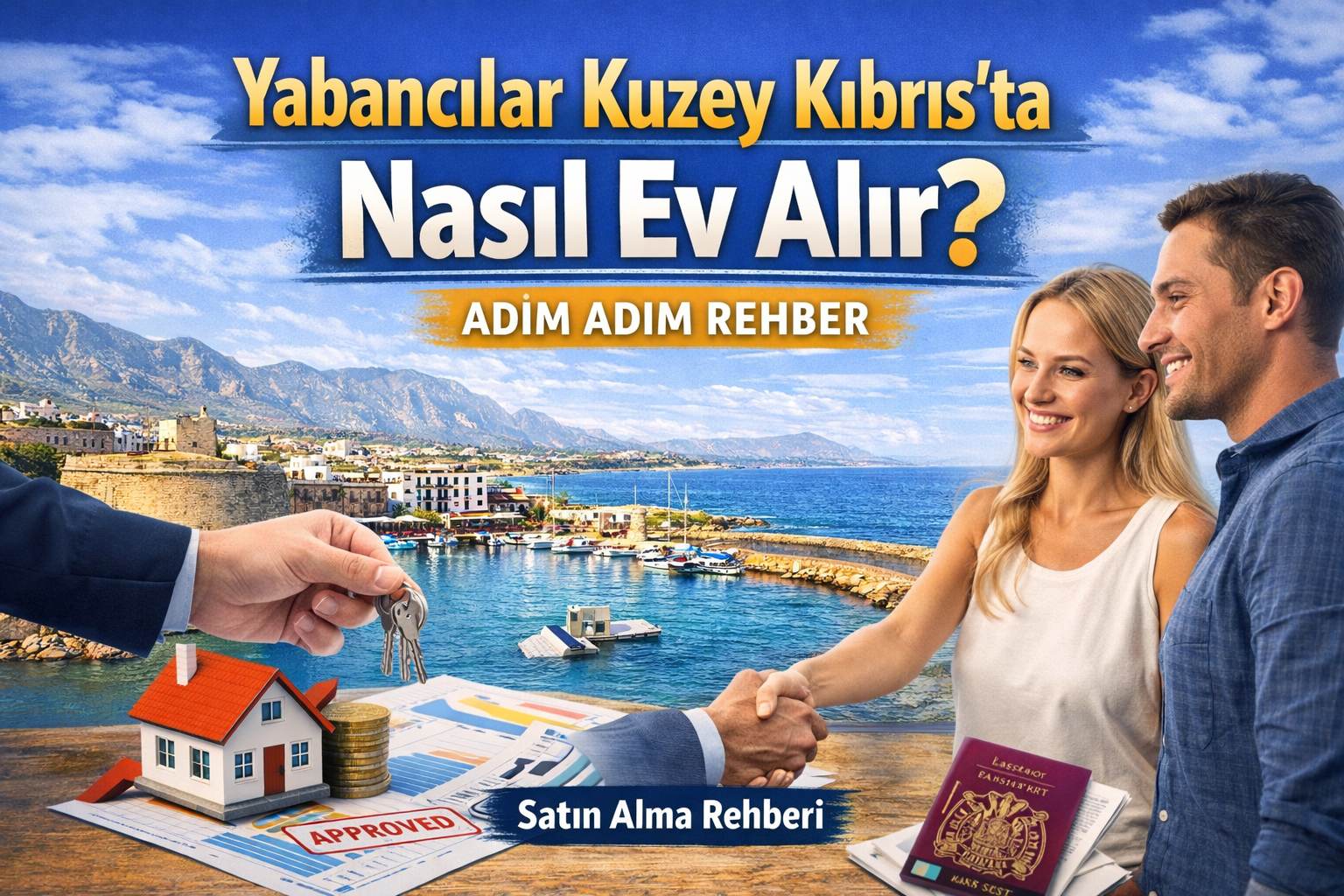Yabancılar Kuzey Kıbrıs'ta Nasıl Ev Alır? Adım Adım Rehber