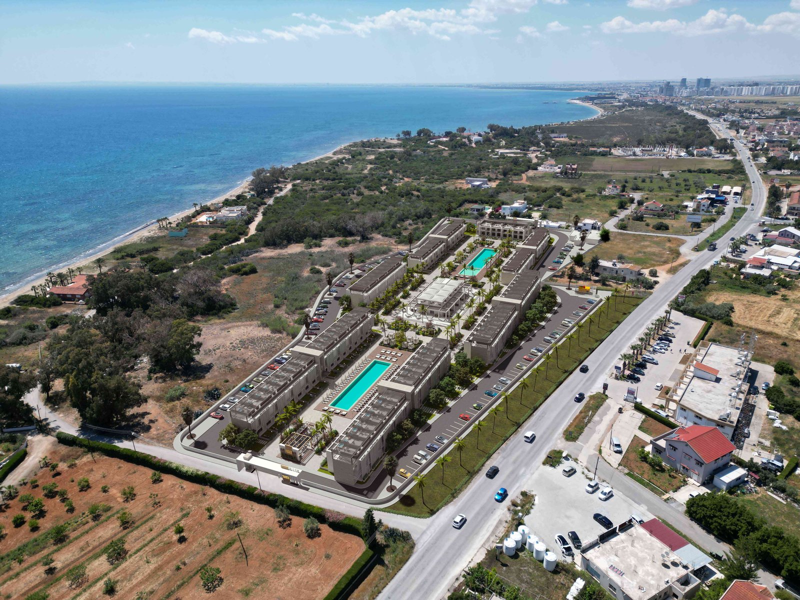 Sahibinden Satılık! İskele'de Teraslı Lüks 1+1 Satılık Penthouse – Huzurlu Yaşam Alanı - Krediye Uygun - Görsel 3