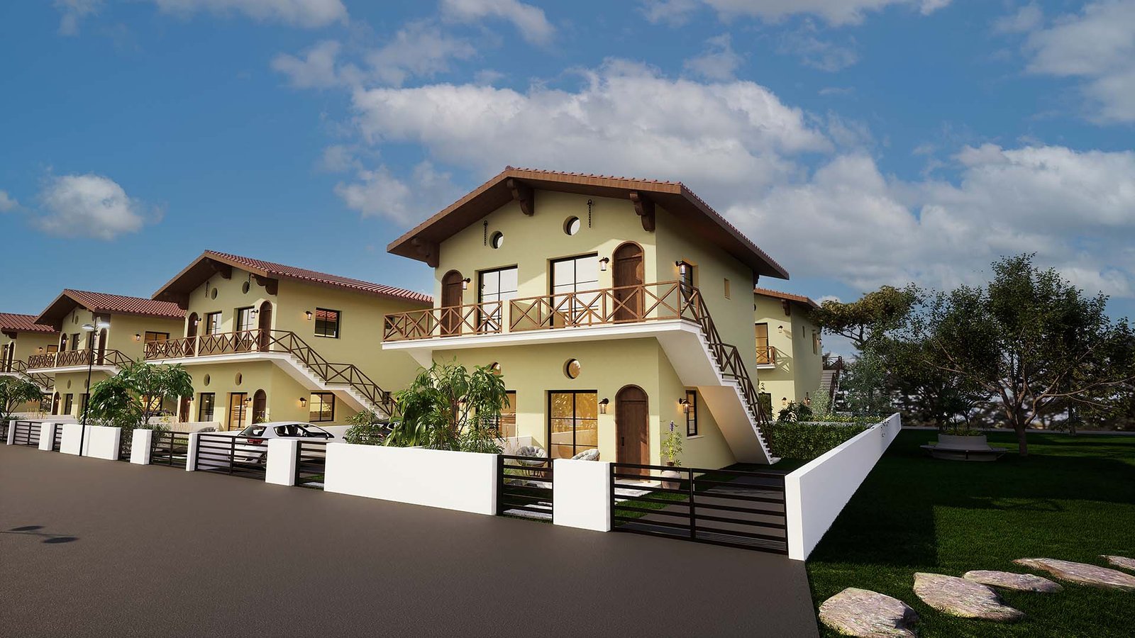 Dipkarpaz'da Özel Havuzlu 1+1 Satılık İkiz Villa – Prestijli Proje - Tapusu Hazır - Görsel 5