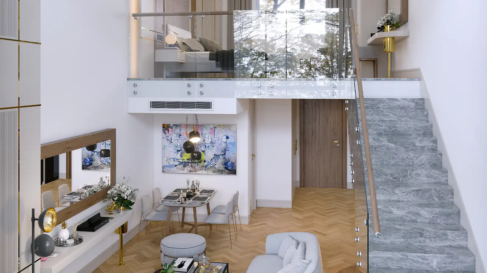 Sahibinden Satılık! Seafront Resort'ta Loft Tipli Satılık Daire – İskele Long Beach - Tapusu Hazır - Krediye Uygun