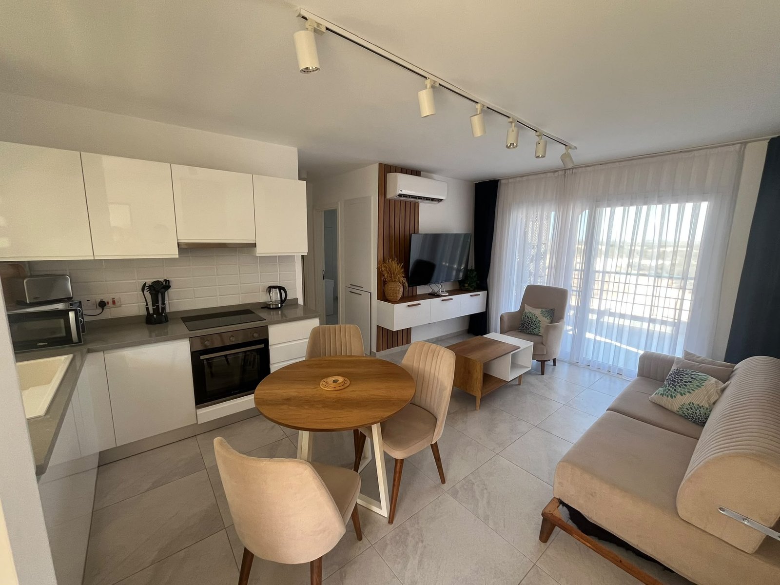 THALASSA SİTESİNDE PENTHOUSE 3+1  YANDAN DENİZ MANZARALI - Görsel 2