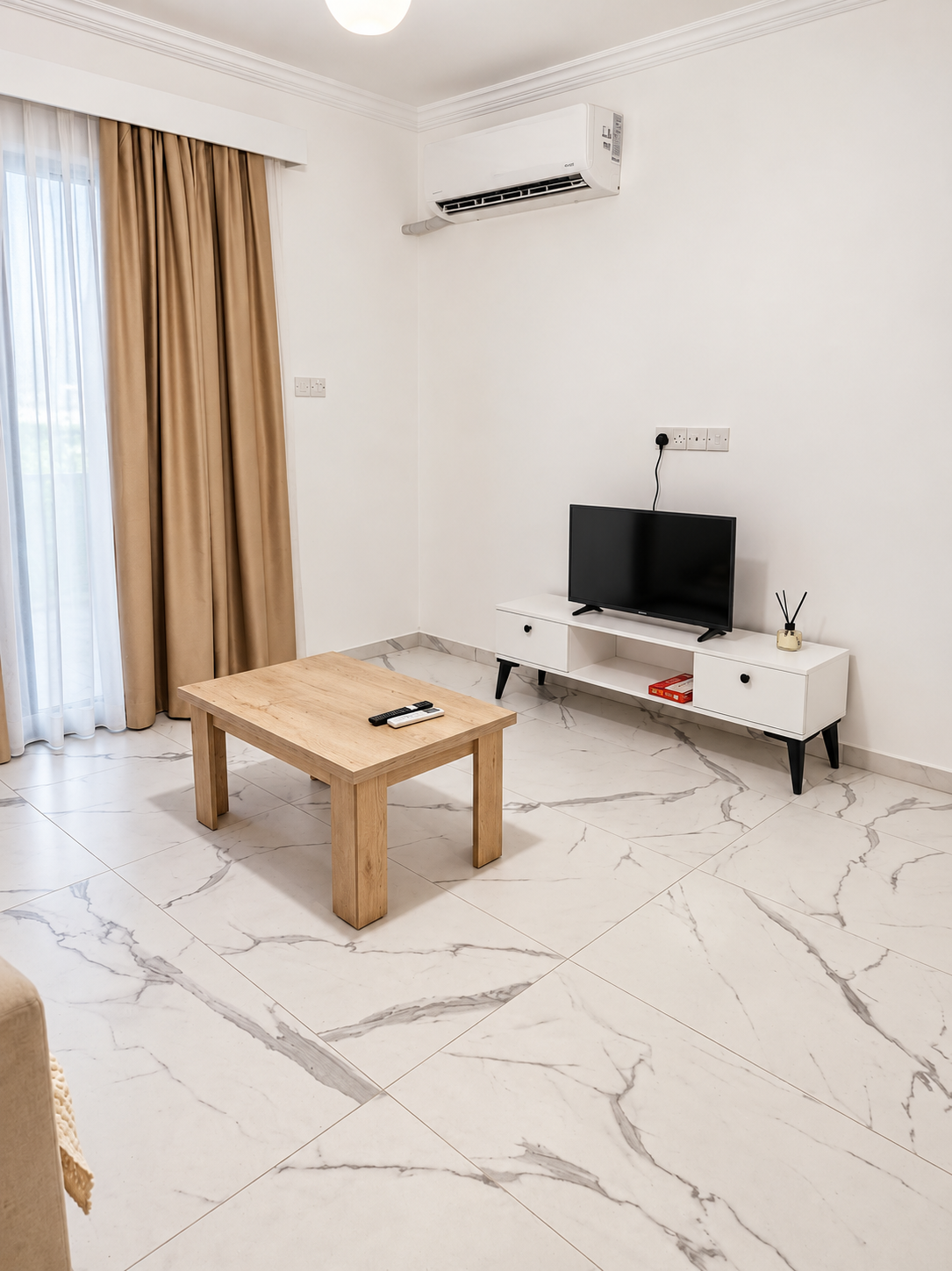 İskele Long Beach'de 1+1 Kiralık Daire - Görsel 2