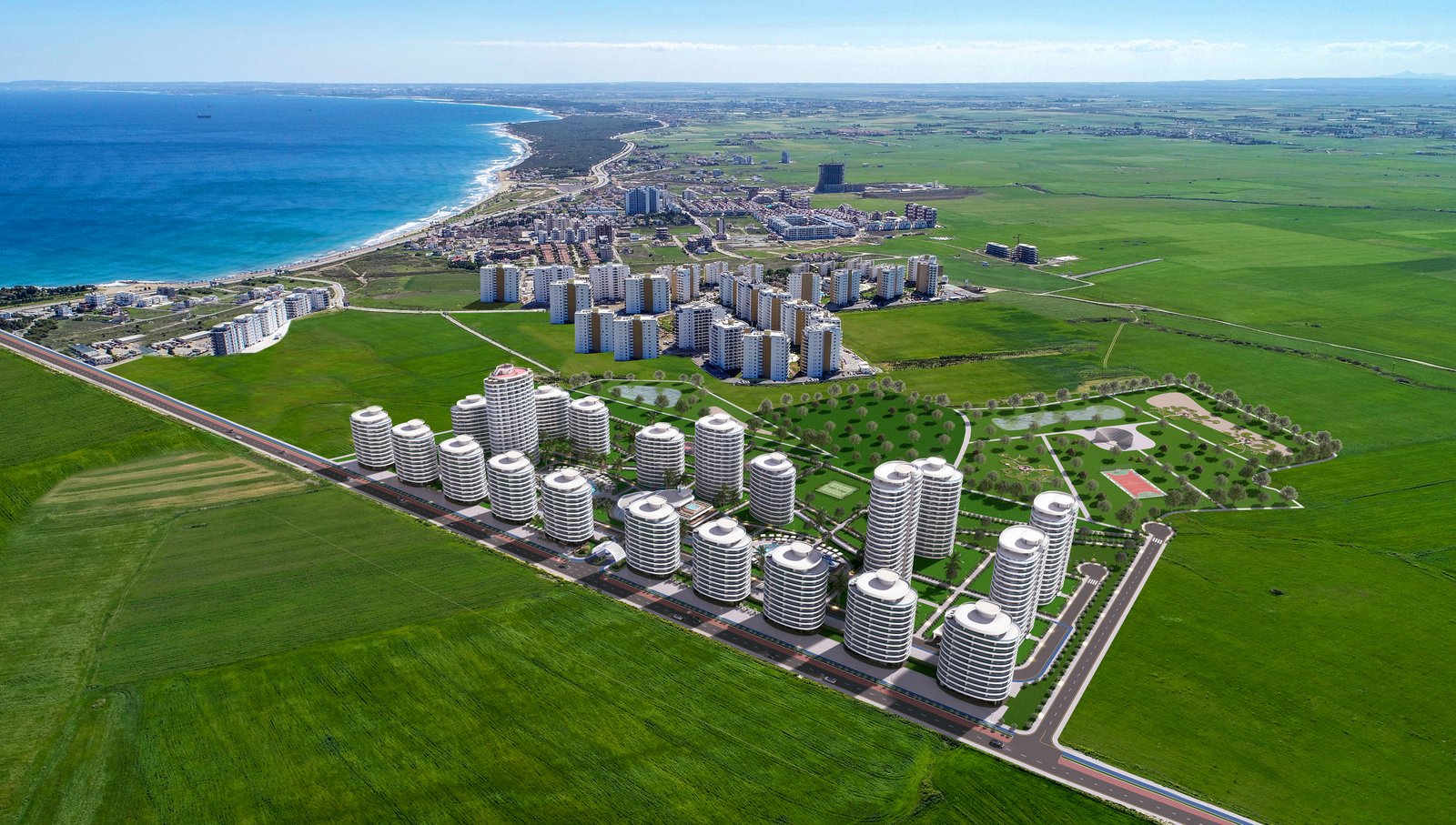 İskele Long Beach'de Muhteşem Fırsat 1+0 Studio Daire - Görsel 2